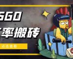 外面9800的CSGO汇率搬砖项目,一个月轻松赚几千【选品软件+详细教程】-稀缺资源库