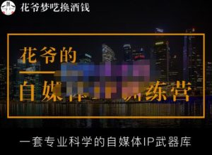 花爷的自媒体IP训练营【14期】,一套专业科学的自媒体IP武器库(更新2023年3月)-稀缺资源库