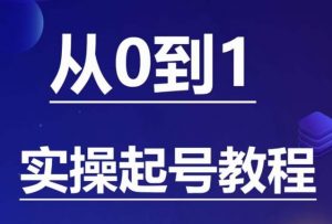 石野·小白起号实操教程,掌握各种起号的玩法技术,了解流量的核心-稀缺资源库
