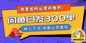 我是如何在闲鱼卖手机的,日发300单的秘诀是什么?【揭秘】-稀缺资源库