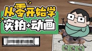 从零开始学实拍加动画,实拍加动画创意教程-稀缺资源库