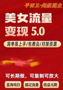 TK美女短视频变现项目无限复制（升级版），全网最高性价比项目【揭秘】-稀缺资源库
