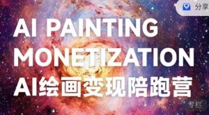 蛮驴·AI绘画变现陪跑营,快速产出可商业变现的图-稀缺资源库
