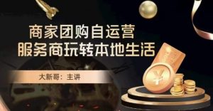 大新哥·商家团购自运营-玩转本地生活-稀缺资源库