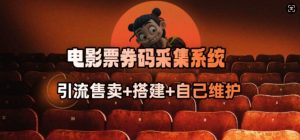 电影票券码采集系统_从商户放单转型做抢单达人-稀缺资源库
