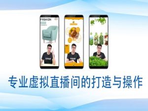 个人虚拟直播间的搭建与操作,专业虚拟直播间的打造与操作-稀缺资源库