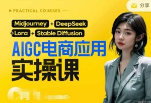 AI电商应用实操课(加更DeepSeek)保姆级喂饭教程，从0-1用AI做电商-稀缺资源库