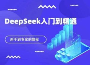 DeepSeek快速从入门到精通，新手的保姆级教程-稀缺资源库