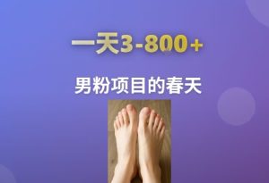 AI一键生成美女素材，一天收益3-8张，男粉项目的春天-稀缺资源库