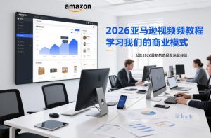 2026亚马逊视频教程，学习我们的商业模式，以及2026最新的选品及运营经验-稀缺资源库