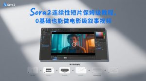 Sora2连续性短片保姆级教程，0基础也能做电影级叙事视频-稀缺资源库