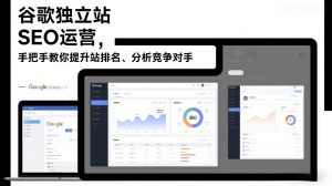 谷歌独立站SEO运营，手把手教你提升网站排名、分析竞争对手（更新2026）-稀缺资源库