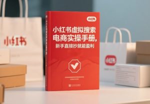 小红书虚拟搜索电商实操手册,新手直接抄就能盈利-稀缺资源库