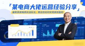某电商大佬运营经验分享，最新系统电商实战玩法，跳出低毛利实现高效盈利-稀缺资源库