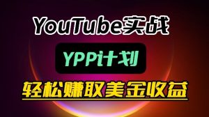麦子甜带你玩转YouTube(YPP):月入过1W实操课-稀缺资源库