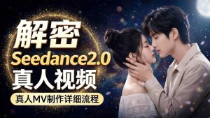 Seedance 2.0解密教程：零基础制作真人MV全流程-稀缺资源库