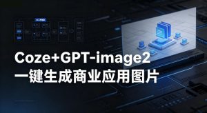 【Coze工作流搭建实操教程】coze+GPT-image2一键生成商业应用图片，全流程保姆级教学-稀缺资源库