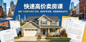 快速高价卖房课,破解“只能降价速卖”困局,助你步步实操,快速卖房卖出好价(更新2026)-稀缺资源库