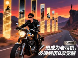 付费文章：想成为老司机，必须经历8次觉醒-稀缺资源库