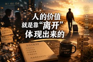 付费文章:人的价值就是靠“离开”体现出来的-稀缺资源库