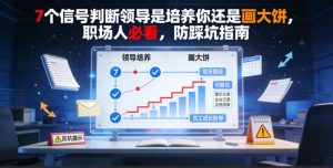 付费文章：7个信号判断领导是培养你还是画大饼，职场人必看，防踩坑指南-稀缺资源库