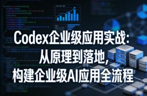 Codex企业级应用实战:从原理到落地,构建企业级AI应用全流程(更新)-稀缺资源库
