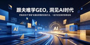 跟夫唯学GEO，洞见AI时代，把复杂技术“蒸馏”成通俗易懂的实操方法，一起开启全新的探索征程-稀缺资源库