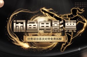 一部功夫女足,再次颠覆了我对闲鱼电影票的认知,旺季一月打底1W+-稀缺资源库