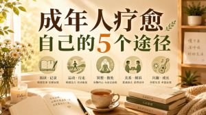付费文章:成年人疗愈自己的5个途径-稀缺资源库