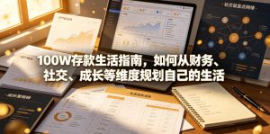 付费文章:100W存款生活指南,如何从财务、社交、成长等维度规划自己的生活-稀缺资源库