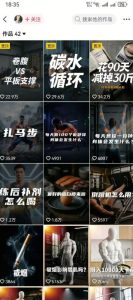 抖音12W粉丝博主的健身类科普短视频教程,手把手教普通人把健身科普流量稳定转化为长期收益-稀缺资源库