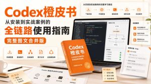 Codex橙皮书，从安装到实战案例的全链路使用指南，完整图文合并版-稀缺资源库
