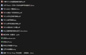 TikTok从0-1实操资料包:养号SOP+爆款公式+投流手册,新手30天可起号变现,抓住TikTok流量红利-稀缺资源库
