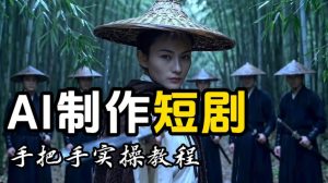 【保姆级手把手教程】AI短剧制作完整流程教学,从小白零基础到成片大神-稀缺资源库