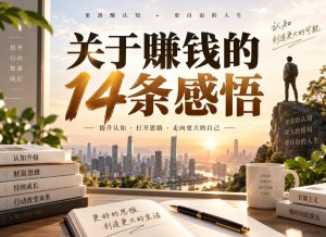 付费文章:关于賺钱的14条感悟-稀缺资源库