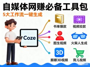 Coze工作流合集,内容一共100份左右,内容丰富,可以提供工作效率-稀缺资源库