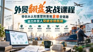外贸翻盘实战课程，带你从认知重塑到落地拿单全链路，助力外贸人突破业绩瓶颈-稀缺资源库