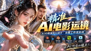 AI视频终于能精准运镜了！Claude+Blender+Higgsfield免费插件实测-稀缺资源库