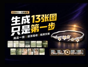 一张商品图，跑出13张电商图和15秒视频方案：这套Skill到底怎么工作？-稀缺资源库