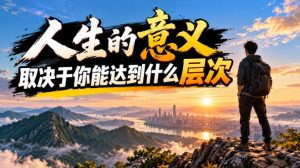 某公众号付费文章:人生的意义,取决于你能达到什么层次-稀缺资源库